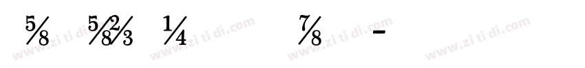 Scotch Text Cond Lt字体转换
